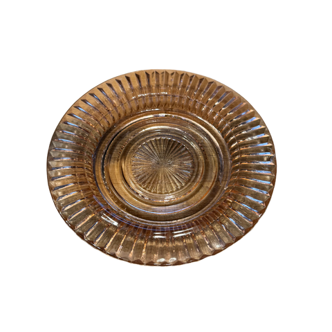 Rose Glass Dish